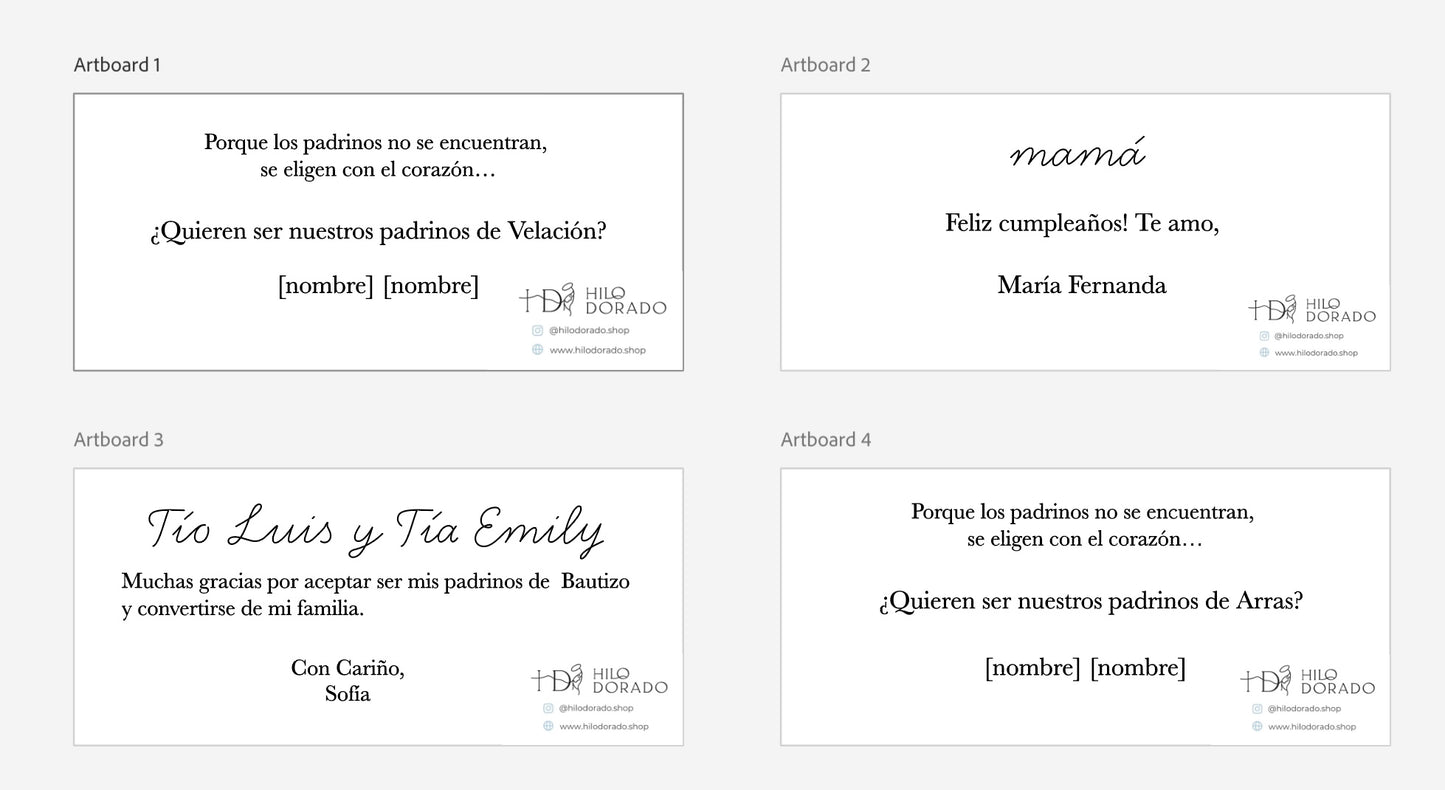Cintillo/banner personalizado