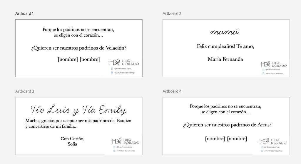 Cintillo/banner personalizado